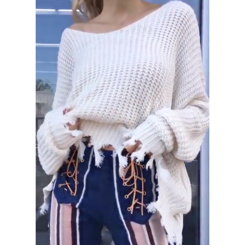 Judith March | Denim Bell Bottoms. - Picture 4 of 6